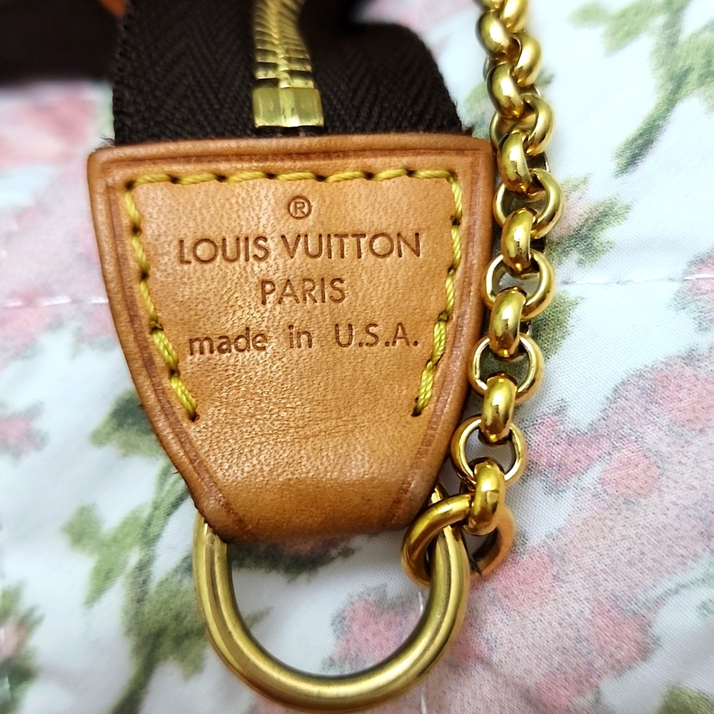 💎 Louis Vuitton 2 Way Eva Signature Brown Monogram Crossbody Pochette Bag - Picture 6 of 17